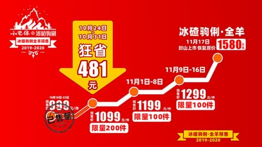 小巴依冰碴驹俐，2019-2020年度第二阶段预售开启！(已结束)